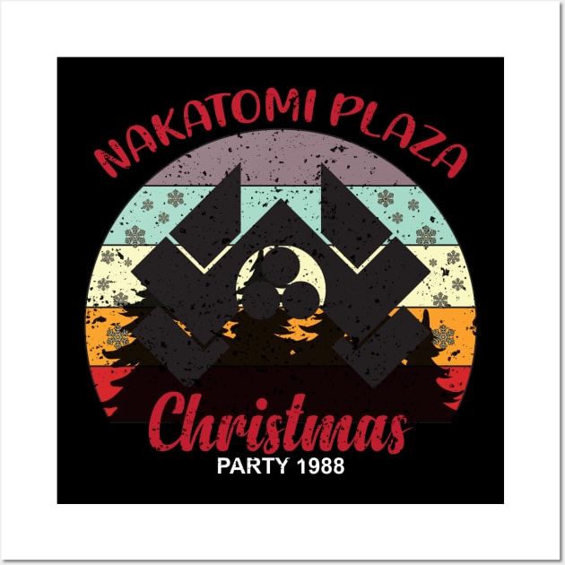 Nakatomi Plaza Christmas Party 1988 Wall Art by themodestworm